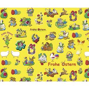 Ursus TRANSP.PAPIER "FR.OSTERN"115G.30,5x50CM,10BL.