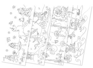Ursus LATERNENZ.AUSM.TRANSP.115G.20x50CM,25BL.4MOT.SOR.