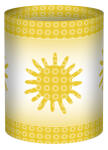 Ursus MINI-TISCHLICHTER AMBIENTE 50 "JOY" SONNE