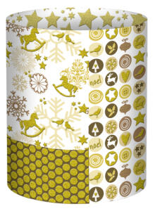 Ursus MINI-TISCHLICHTER ELEGANZA "GOLDEN CHARM"