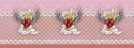 Ursus MINI-TISCHLICHTER ELEGANZA "CRAZY HEARTS"