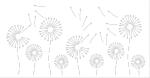 Ursus SILH.TISCHLICHT FILIGRANO PUSTEBLUME WEIß