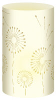Ursus SILH.TISCHLICHT FILIGRANO PUSTEBLUME CREME