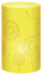 Ursus SILH.TISCHLICHT FILIGRANO PUSTEBLUME SONNENG.