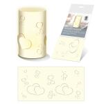 Ursus SILH.TISCHLICHT FILIGRANO HERZEN CREME