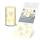Ursus SILH.TISCHLICHT FILIGRANO HERZBLUMEN CREME