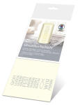 Ursus SILH.TISCHLICHT FILIGRANO CHRISTL.TEXT CREME