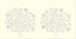 Ursus SILH.TISCHLICHT FILIGRANO BAUM CREME