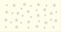 Ursus SILH.TISCHLICHT FILIGRANO SCHNEEFLOCKE CREME
