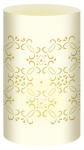 Ursus SILH.TISCHLICHT FILIGRANO BORDÜRE CREME