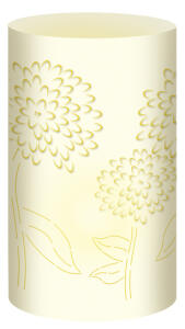 Ursus SILH.TISCHLICHT FILIGRANO DALIEN CREME