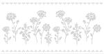 Ursus SILH.TISCHLICHT FILIGRANO BLUMEN WEIß