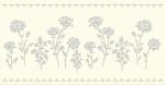 Ursus SILH.TISCHLICHT FILIGRANO BLUMEN CREME