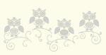 Ursus SILH.TISCHLICHT FILIGRANO EULE CREME