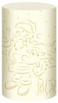 Ursus SILH.TISCHLICHT FILIGRANO WEIHNACHTSMANN CREM