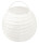 Ursus PAPIERLAMPION MINI BLANKO,6 STÜCK
