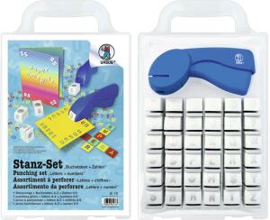 Ursus STANZ-SET "BUCHSTABEN + ZAHLEN"