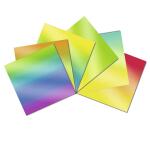 Ursus REGENB.-FALTBL.10x10CM,100BL.SORTIERT