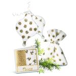 Ursus GLITZER-FILZ GOLD 150G,5BL.20x30CM,WEISS 5M.S