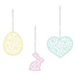 Ursus DEKO SET OSTERN FOTOKT.300G 24,8X33CM,6BL.45T.PAS.