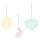 Ursus DEKO SET OSTERN FOTOKT.300G 24,8X33CM,6BL.45T.PAS.