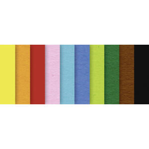 Ursus TONPAPIER 130G.35x50CM,30BL.10F.SORT.