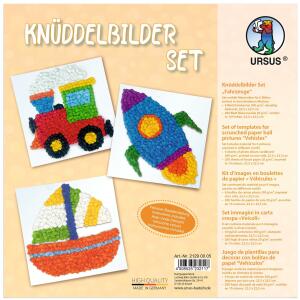 Ursus KNÜDDELBILDER SET "FAHRZEUGE"