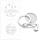 Ursus LIGHT BOXES Ø11CM VILLAGE & CHRISTMAS BAUBLE