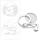 Ursus LIGHT BOXES Ø15,3CM FOREST & SANTA CLAUS