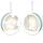 Ursus LIGHT BOXES Ø15,3CM FOREST & SANTA CLAUS
