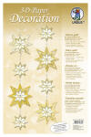 Ursus 3D PAPER DECORATION "STERNE GOLD"