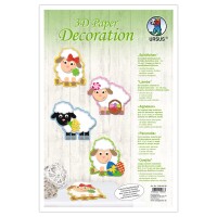 Ursus 3D PAPER DECORATION "SCHÄFCHEN"