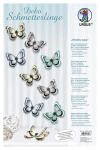 Ursus DEKO SCHMETTERLINGE SHABBY AQUA