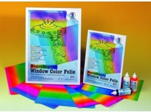 Ursus REGENBOGEN-FENSTERFOLIE 33x46CM,3BL.