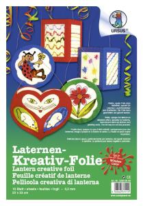 Ursus LATERNEN-KREATIV-FOLIE 23x33CM,10BL.