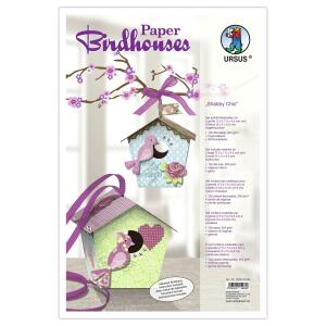 Ursus PAPER BIRDHOUSES "SHABBY CHIC"