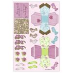 Ursus PAPER BIRDHOUSES "SHABBY CHIC"