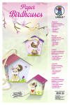 Ursus PAPER BIRDHOUSES "HÄSCHEN"