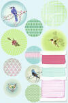 Ursus PAPER GLOBES "LOVELY BIRDS"