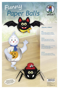 Ursus FUNNY PAPER BALLS "SPOOKY CRITTERS"