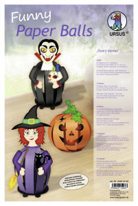 Ursus FUNNY PAPER BALLS "SCARY STORIES"
