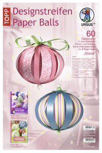 Ursus DESIGNSTREIFEN PAPER BALLS "GRACE"