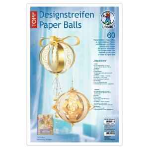 Ursus DESIGNSTREIFEN PAPER BALLS "MADELEINE"