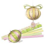 Ursus DESIGNSTREIFEN PAPER BALLS "CHARLOTTE"