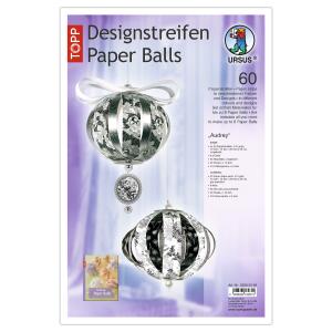 Ursus DESIGNSTREIFEN PAPER BALLS "AUDREY"