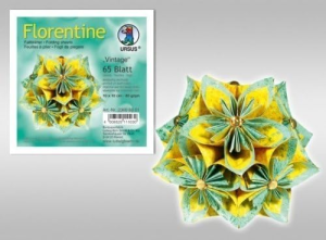 Ursus FLORENTINE "VINTAGE" 80G.15x15CM,65BL.MOT.01
