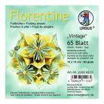 Ursus FLORENTINE "VINTAGE" 80G.10x10CM,65BL.MOT.01