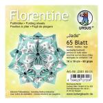 Ursus FLORENTINE "JADE" 80G.10x10CM,65BL.WEI/SCHW/J
