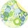 Ursus FLORENTINE"FLOWER POWER"80G.10CM RU,65BL.M.03