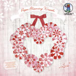 Ursus PAPER BLOOMING WREATH "LOVE"